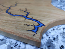 Load image into Gallery viewer, Cherry Serving Board - Cobalt Blue(ch01)