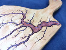 Load image into Gallery viewer, Curly Cherry Serving Board - Dragons Breath (cch03)