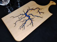 Load image into Gallery viewer, Beech Serving Board - Cobalt Blue (b04)
