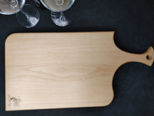 Load image into Gallery viewer, Beech Serving Board - Cobalt Blue (b04)