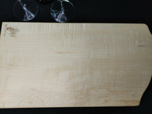 Load image into Gallery viewer, Curly Maple Serving Board - Royal Purple (cm02)
