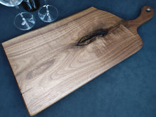 Load image into Gallery viewer, Figured Walnut Serving Board (FW02)