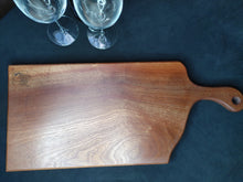 Load image into Gallery viewer, Sapele Serving Board - Emerald Green (s011)