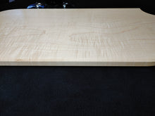 Load image into Gallery viewer, Curly Maple Serving Board - Sapphire Ghost Blue (cm04)
