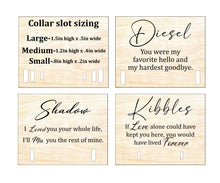 Load image into Gallery viewer, Pet Memorial Plaque
