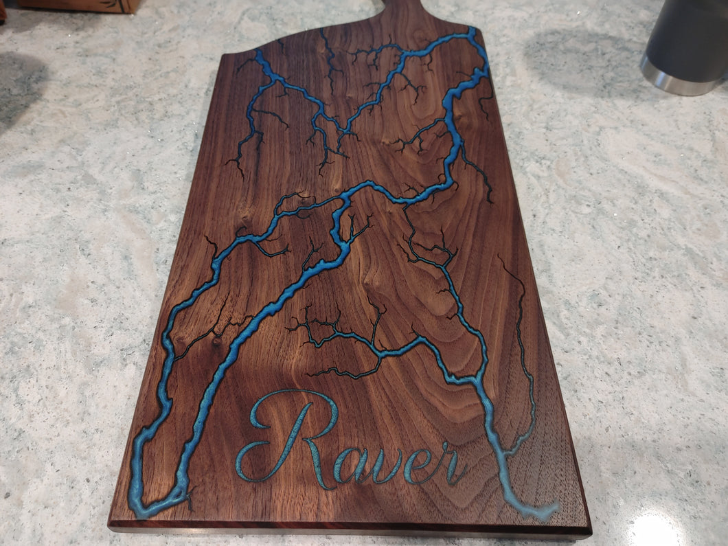 Round Handle Personalized Board