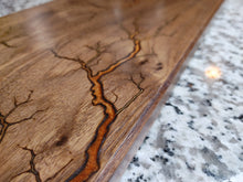 Load image into Gallery viewer, Walnut Serving Board - Metallic Copper (w05)
