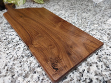 Load image into Gallery viewer, Walnut Serving Board - Metallic Copper (w05)
