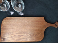 Load image into Gallery viewer, Sapele Serving Board - Blue Slate (s01)
