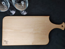 Load image into Gallery viewer, Beech Serving Board - Royal Purple/Deep Blue Sea (b02)
